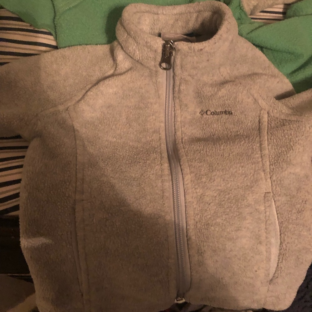 2t Columbia fleece zip